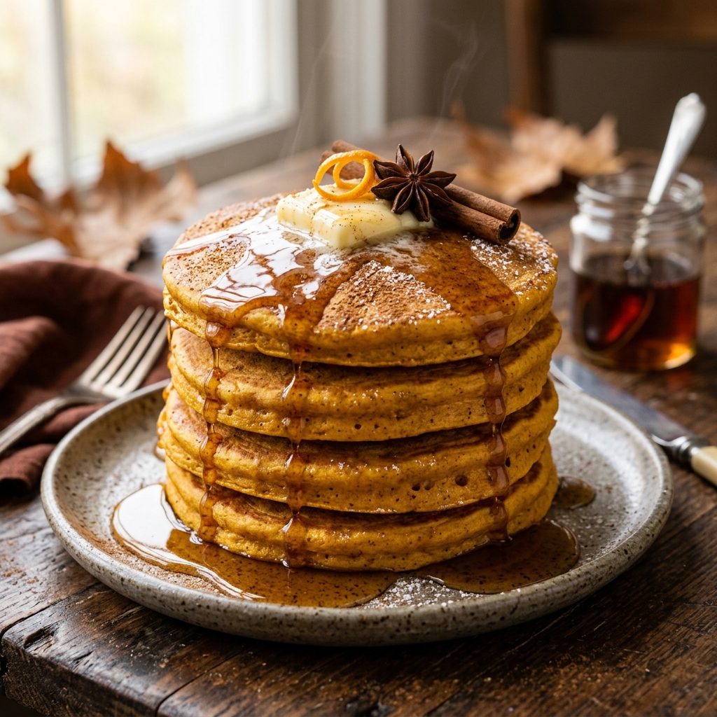 :pancakes: Pumpkin Pancakes